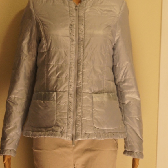 Glossy grey jacket for beach or any occasion - Picture 1 of 2